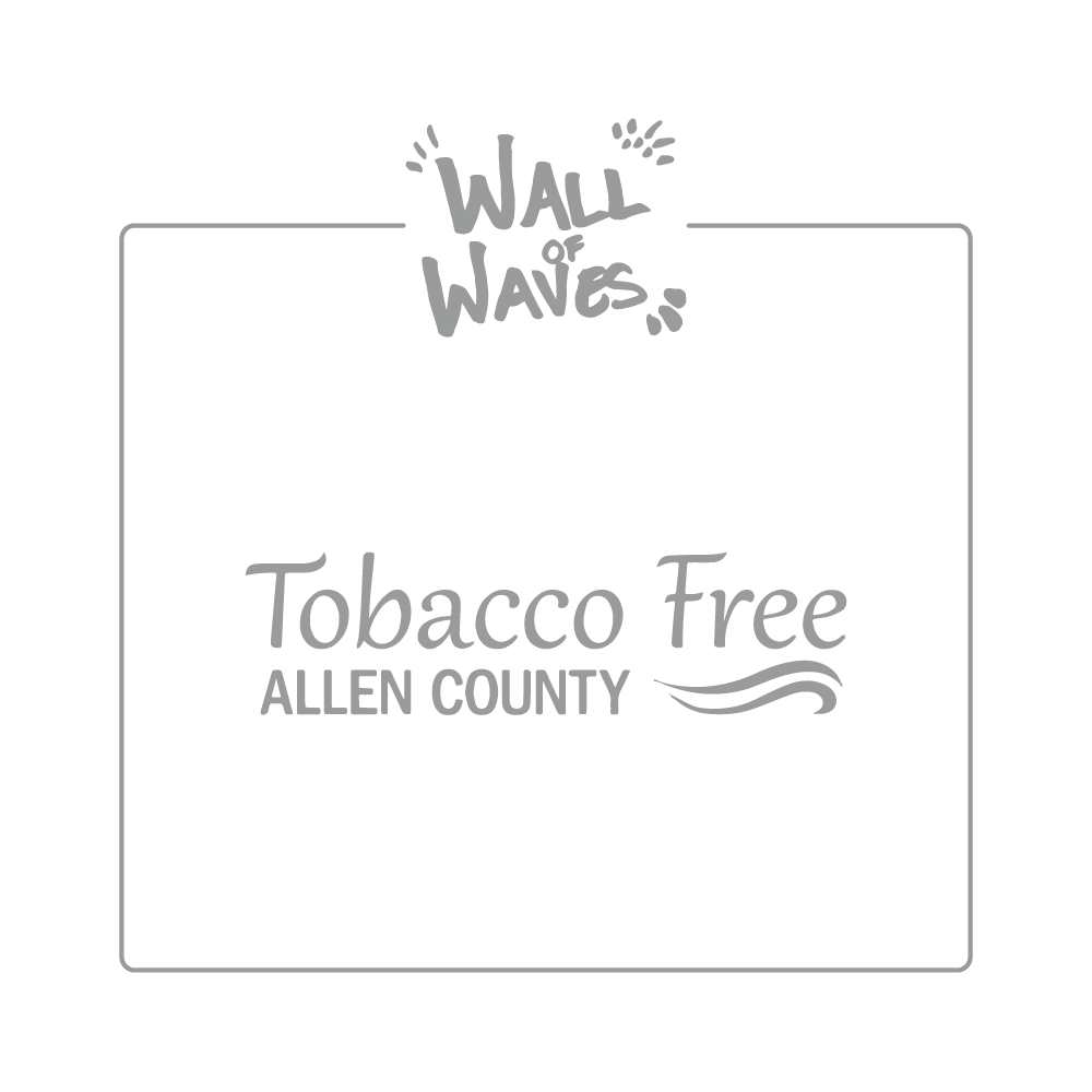 Wall of Waves Sponsor Tobacco Free Allen County